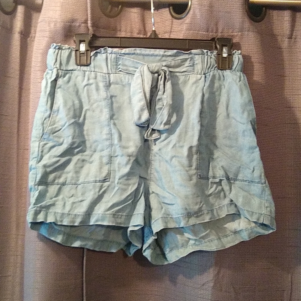 Denim Co. Blue High Waisted Shorts